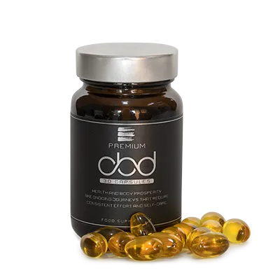 Premium CBD Capsules Joints — cápsulas blandas de espectro completo